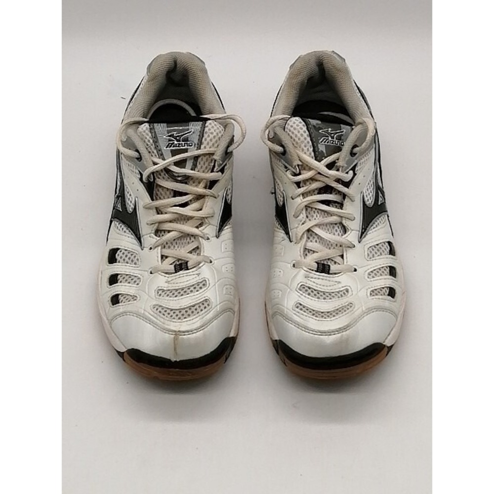 Mizuno Sneakers Womens Wave Rally White Black 9 Running Shoes 430140.0090